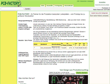 Tablet Screenshot of pcb-factory.de
